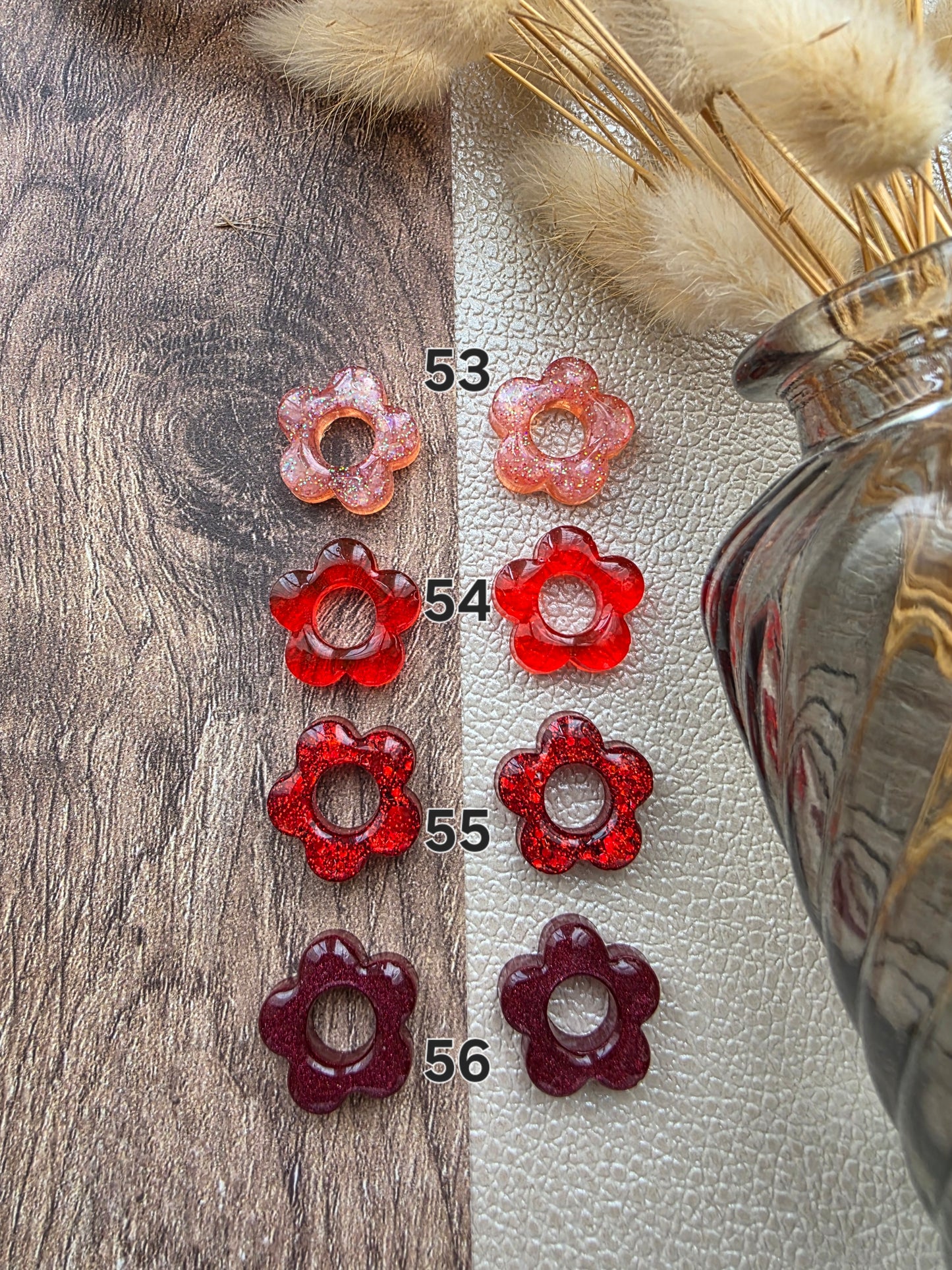 Les Fleurs - Pampilles pour créoles interchangeables