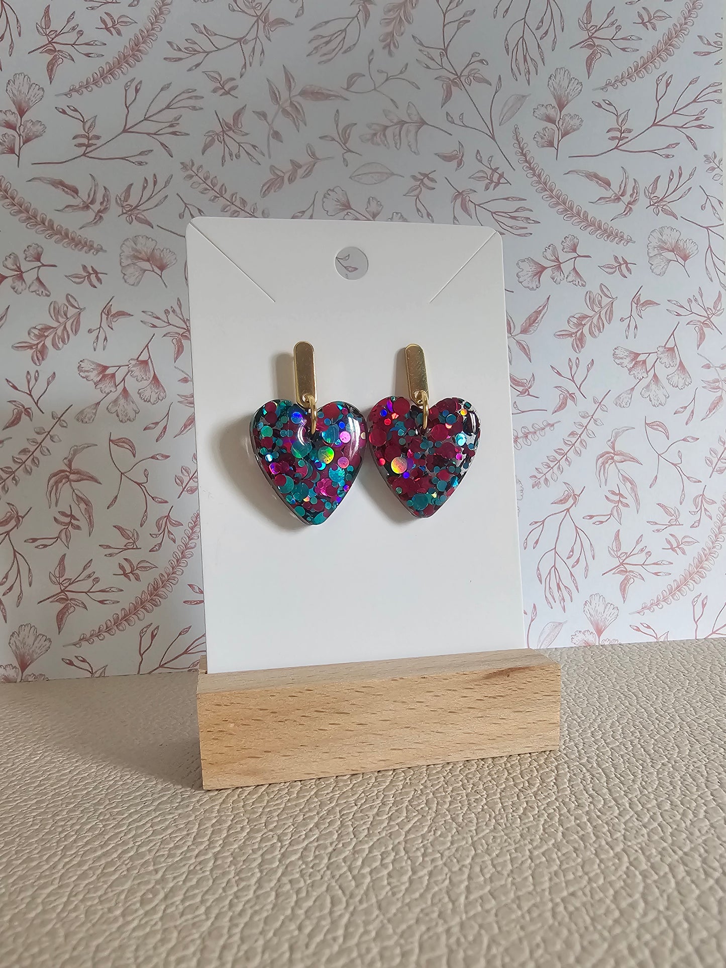 Boucles d'oreilles cœur