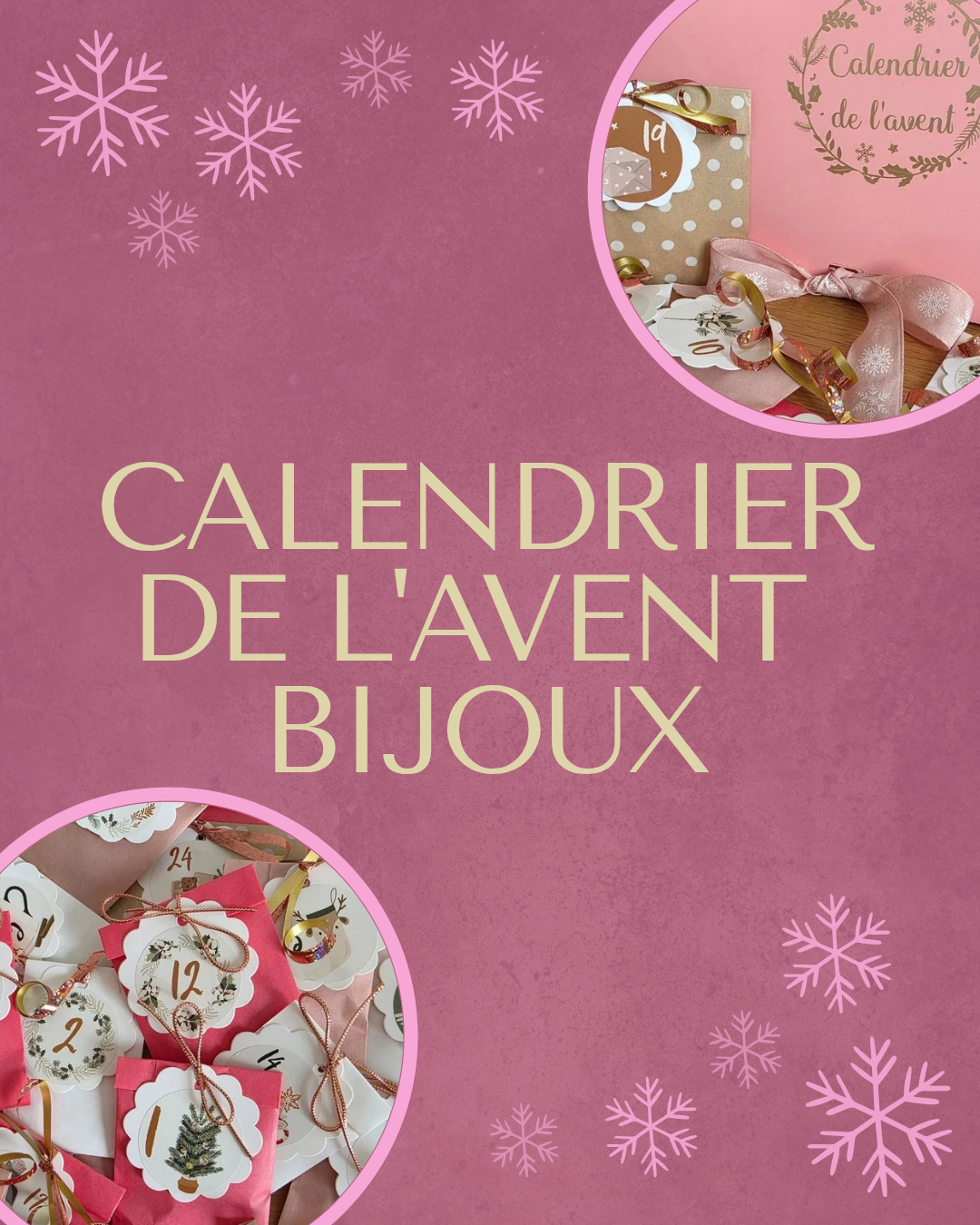 Calendrier de l'avent - BIJOUX