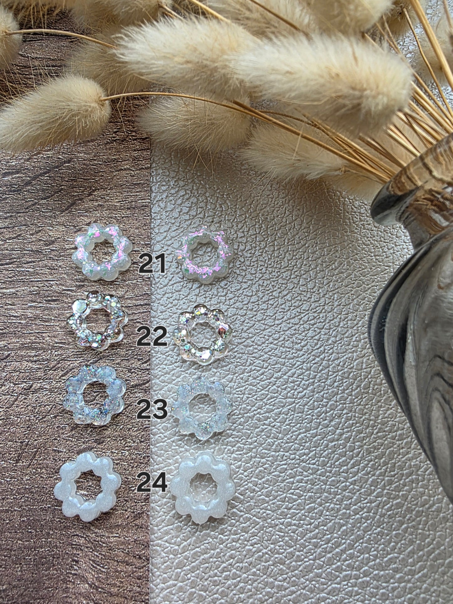 Les petites bulles -Pampilles pour créoles interchangeables