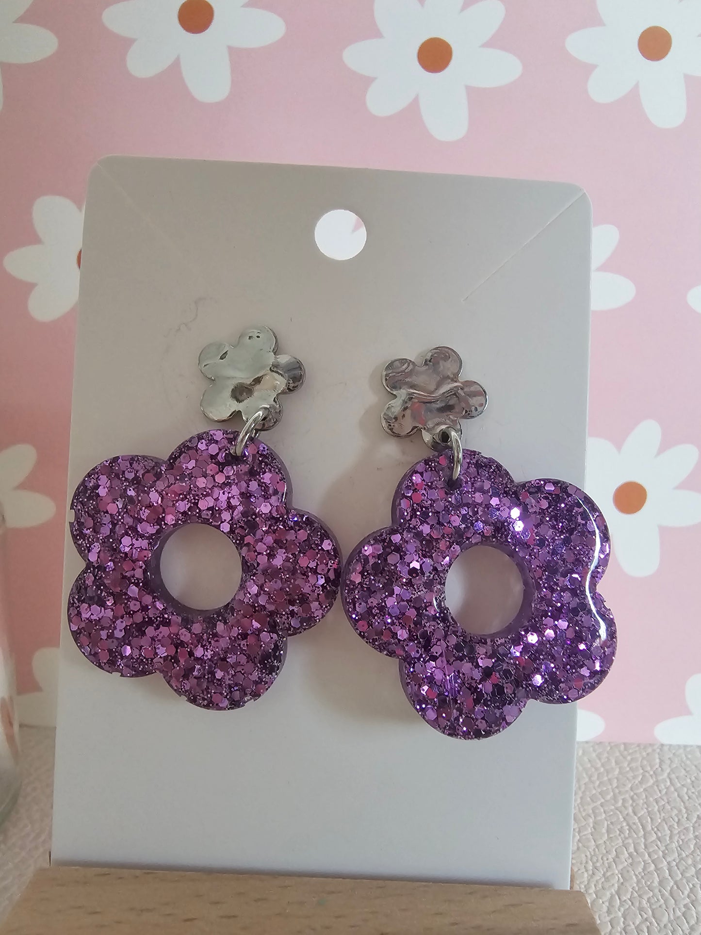 Les Boucles d'oreilles fleurs