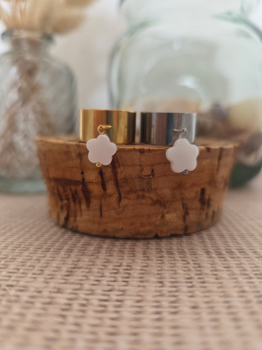 Bagues - Fleur de nacre