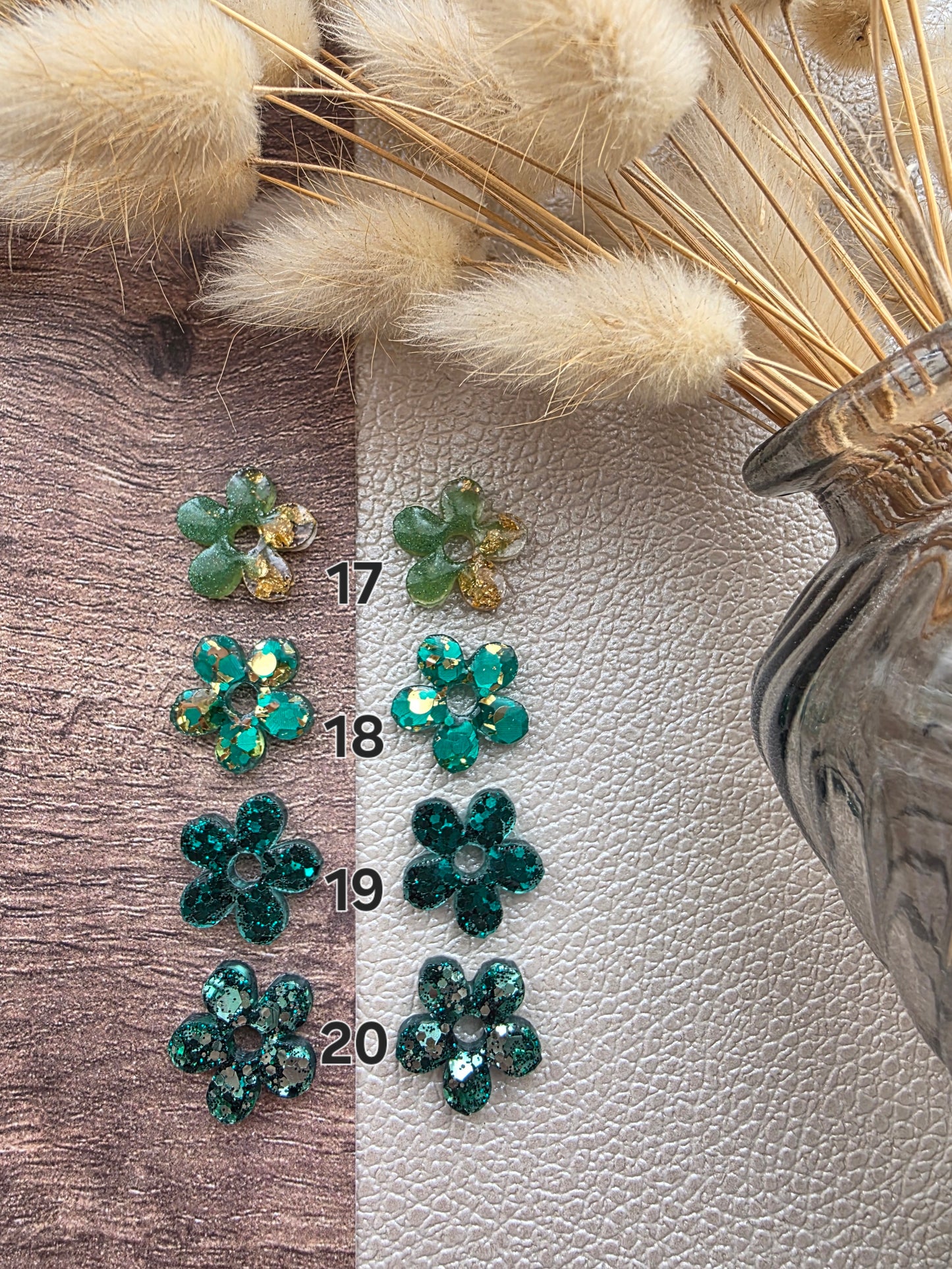 Les Fleurs - Pampilles pour créoles interchangeables