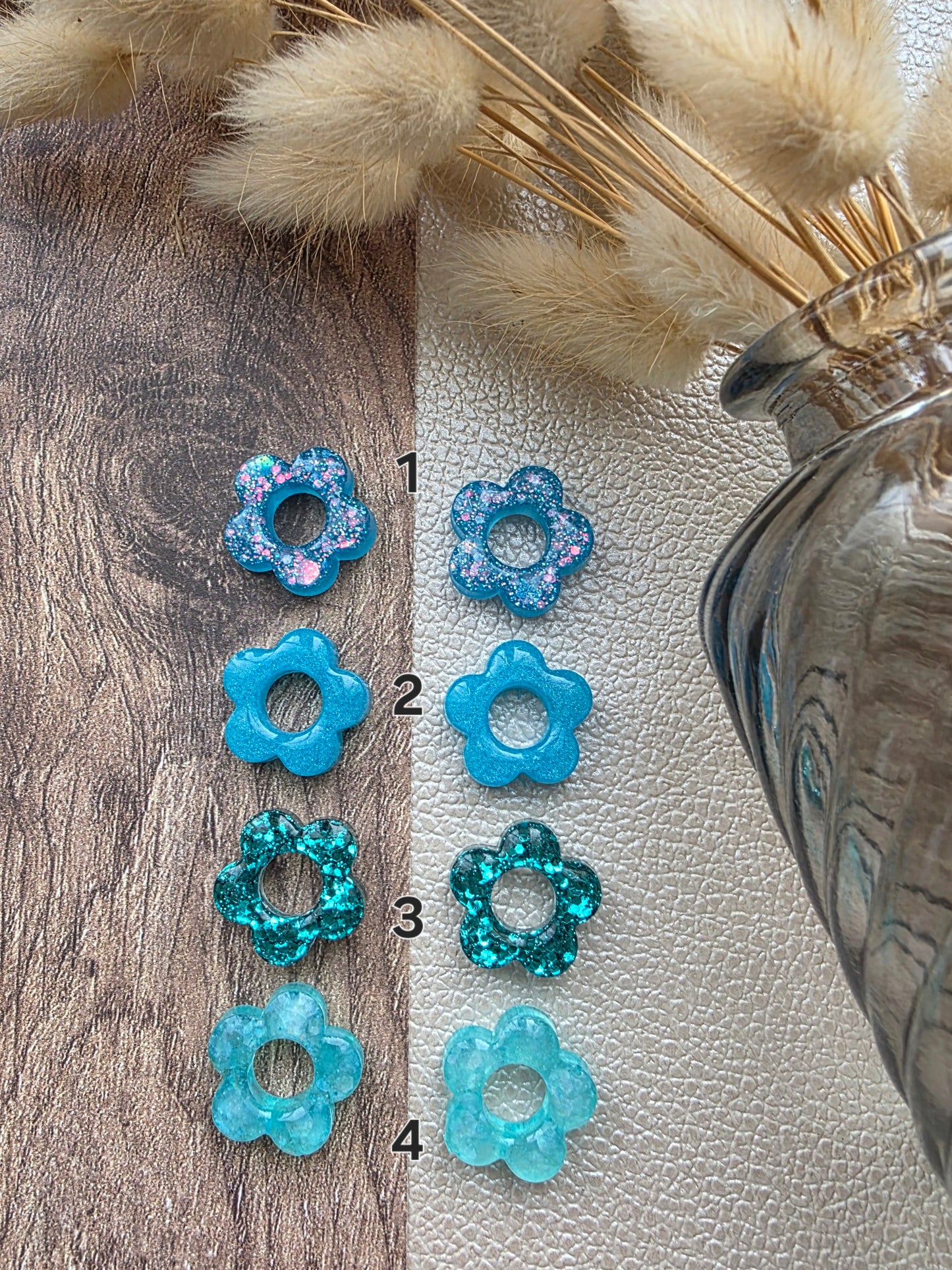 Les Fleurs - Pampilles pour créoles interchangeables