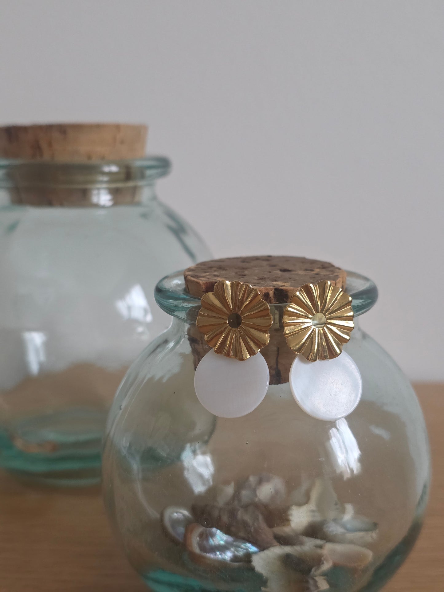 Boucles d'oreilles Soléa dorées