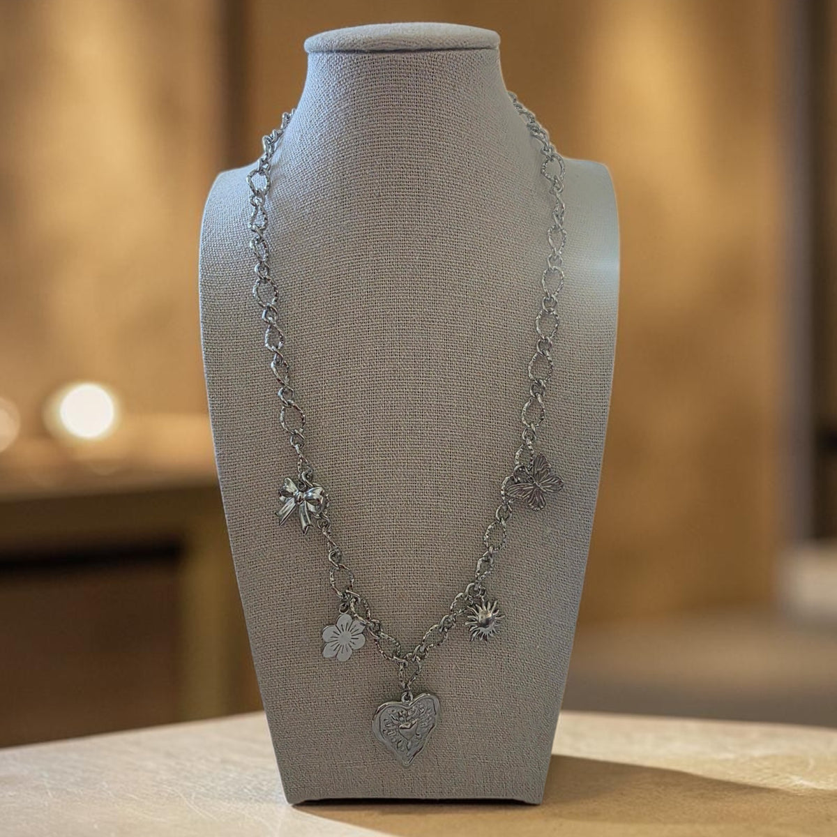 Collier argenté