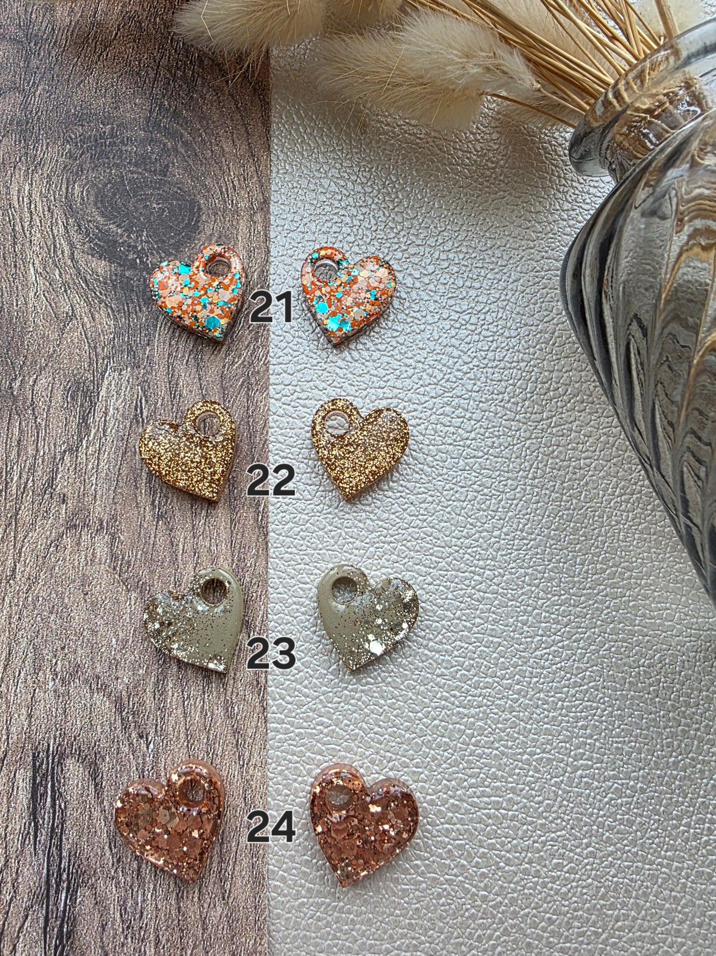 Les Coeurs - Pampilles pour créoles interchangeables