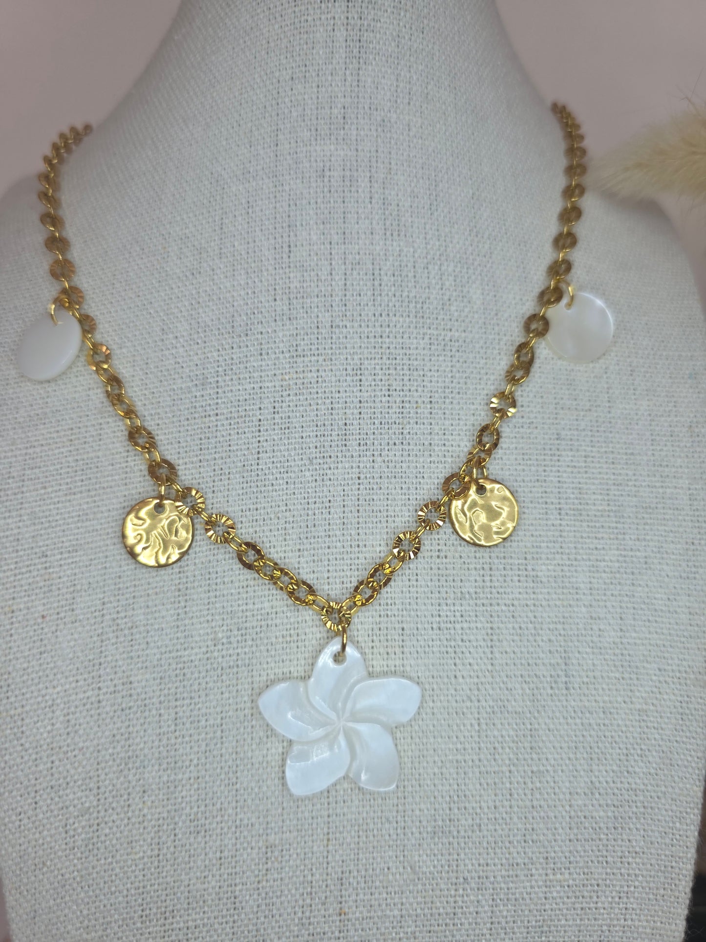 Collier Floralia doré