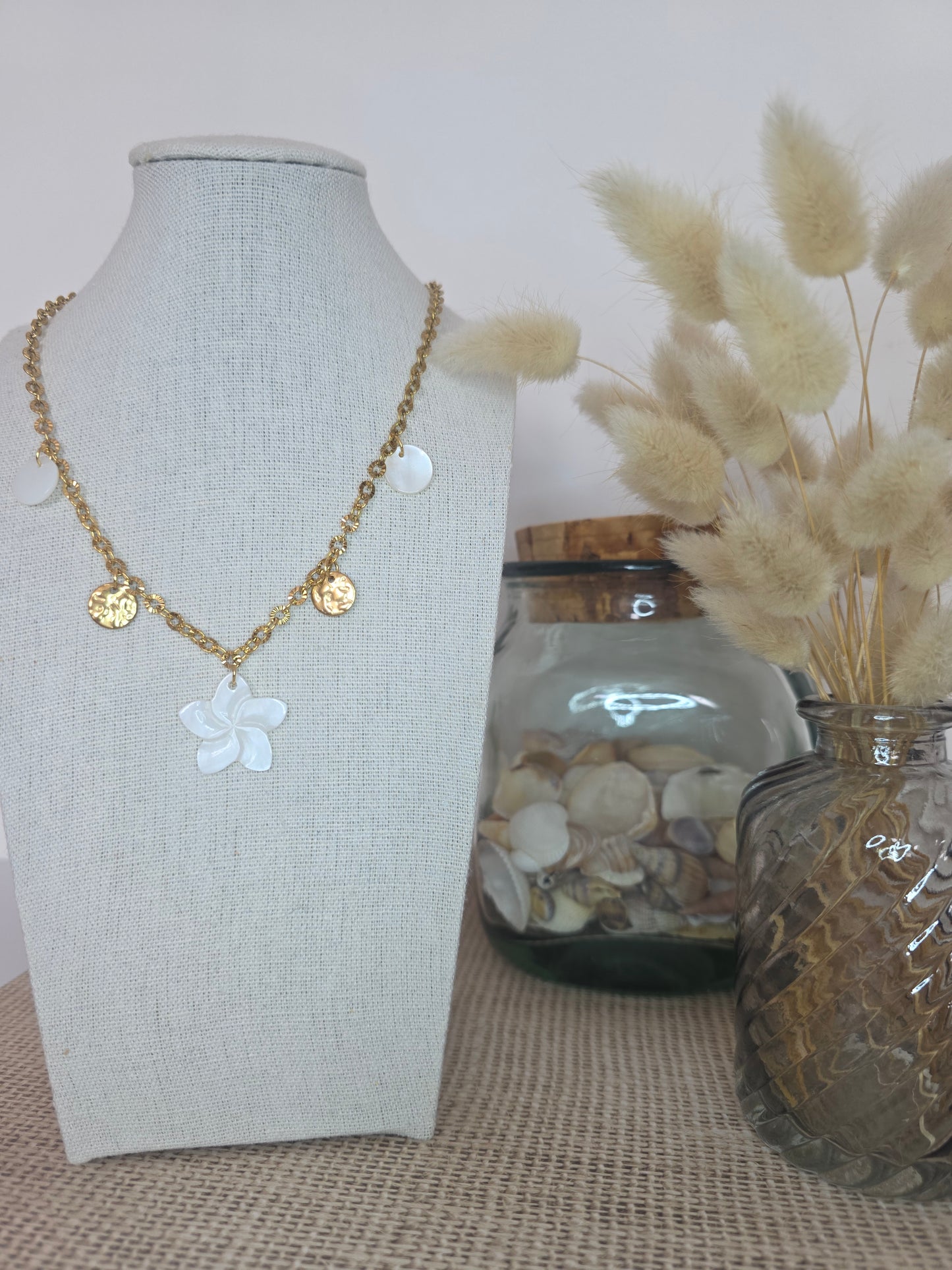 Collier Floralia doré