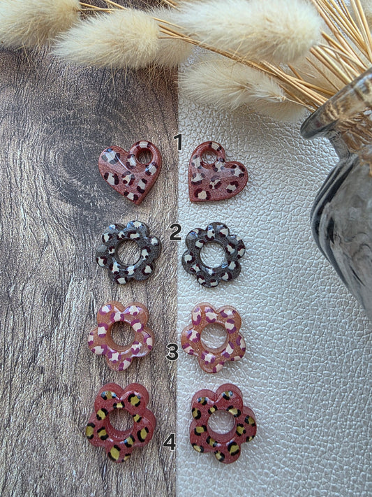 Les Léopards - Pampilles pour créoles interchangeables