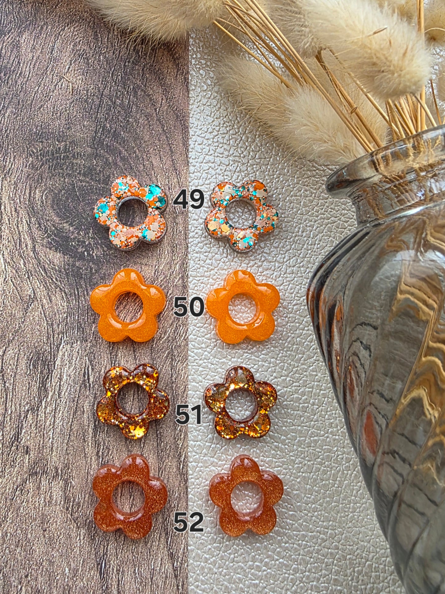 Les Fleurs - Pampilles pour créoles interchangeables