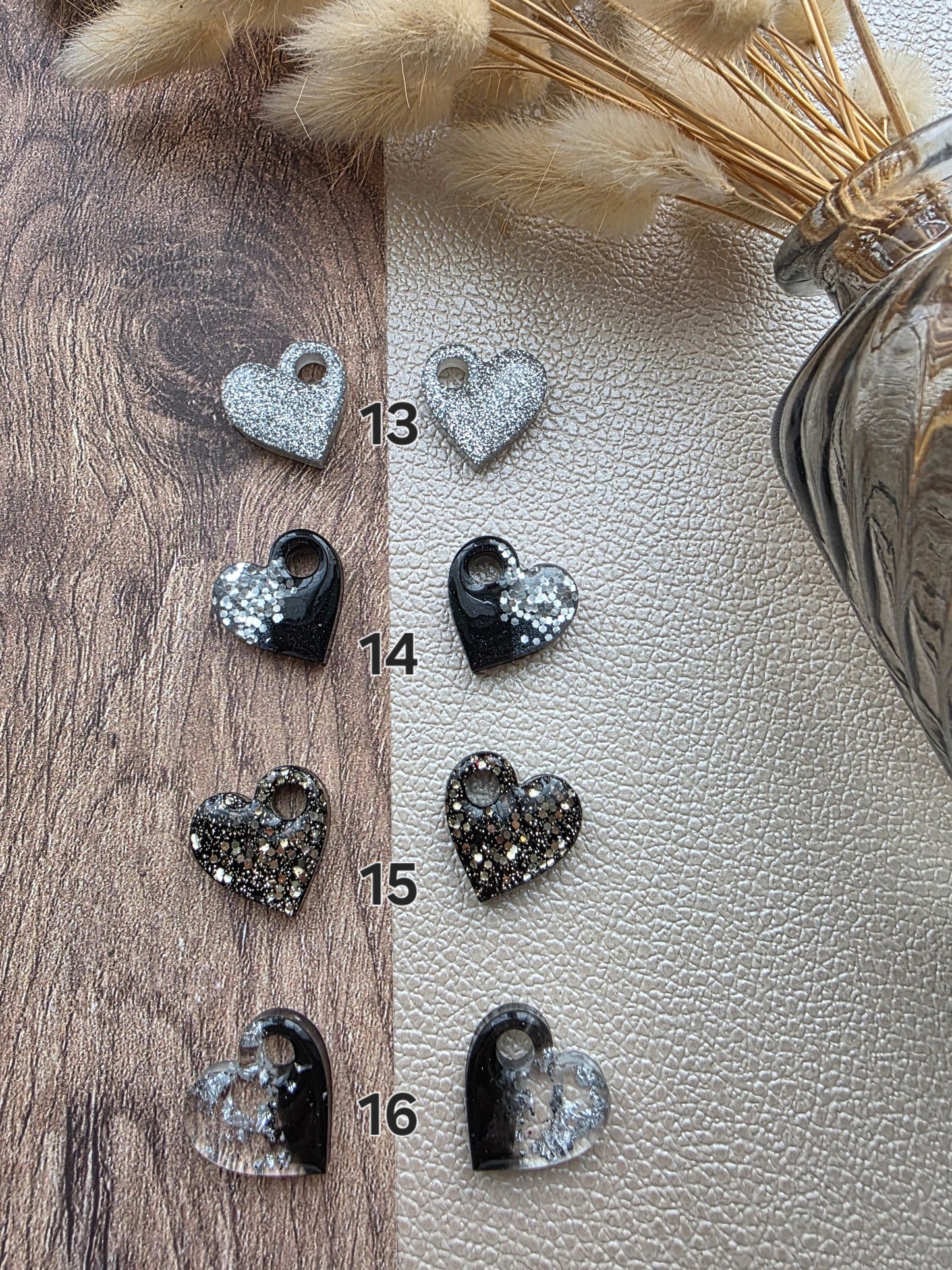 Les Coeurs - Pampilles pour créoles interchangeables