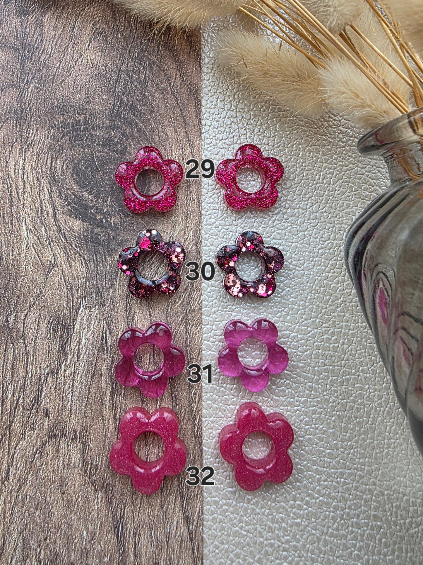 Les Fleurs - Pampilles pour créoles interchangeables