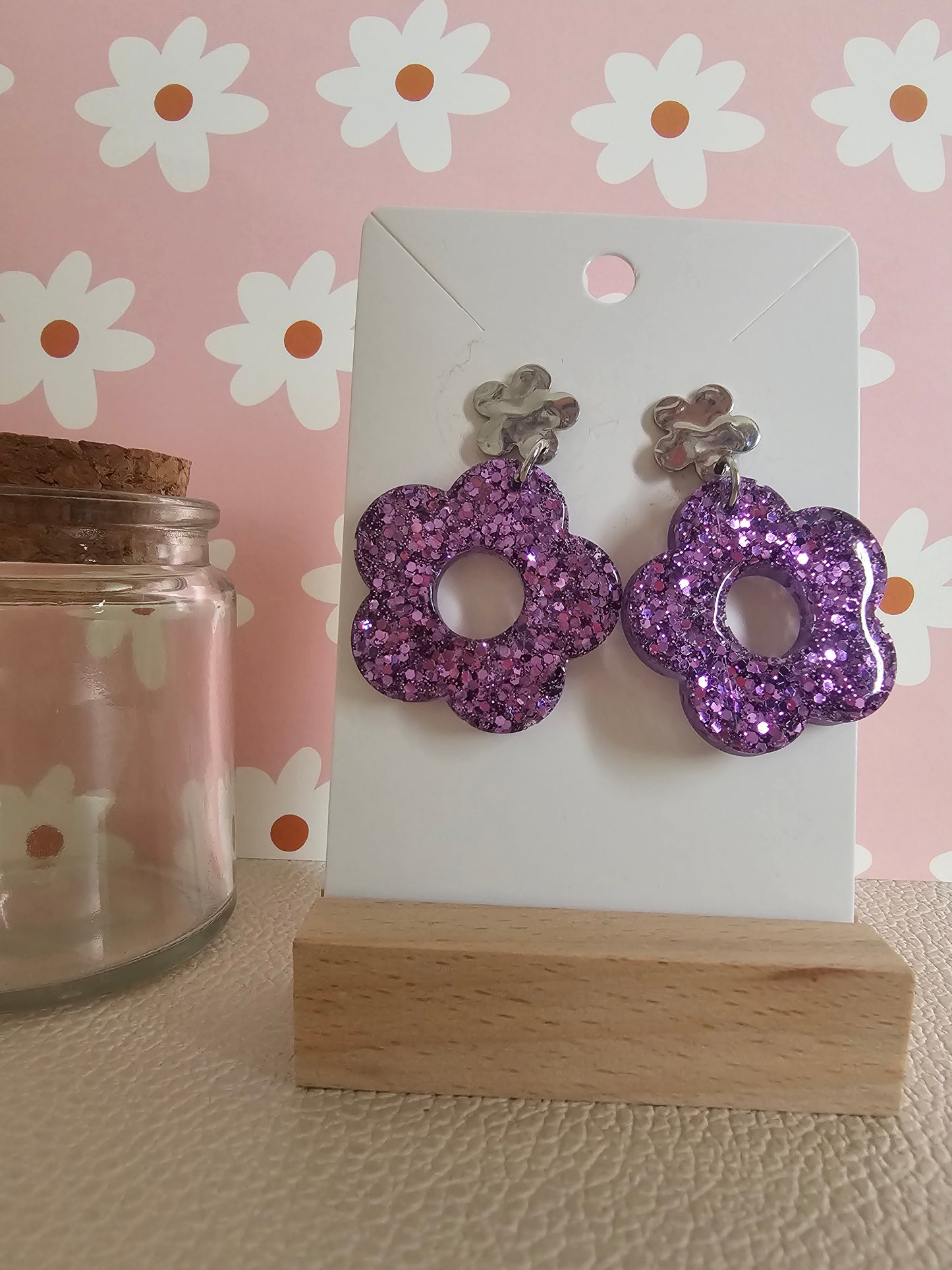 Les Boucles d'oreilles fleurs