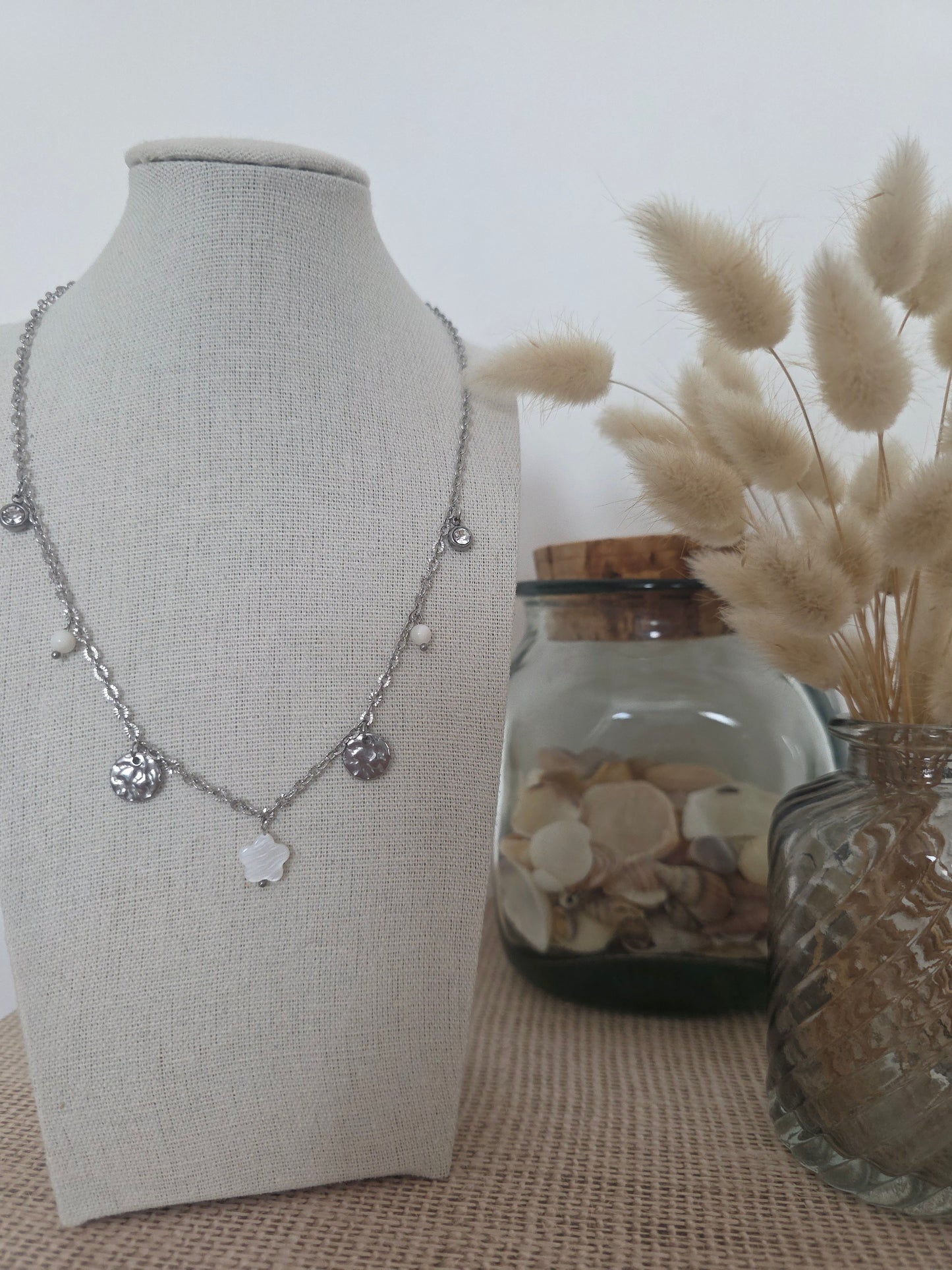 Collier Isalia argenté