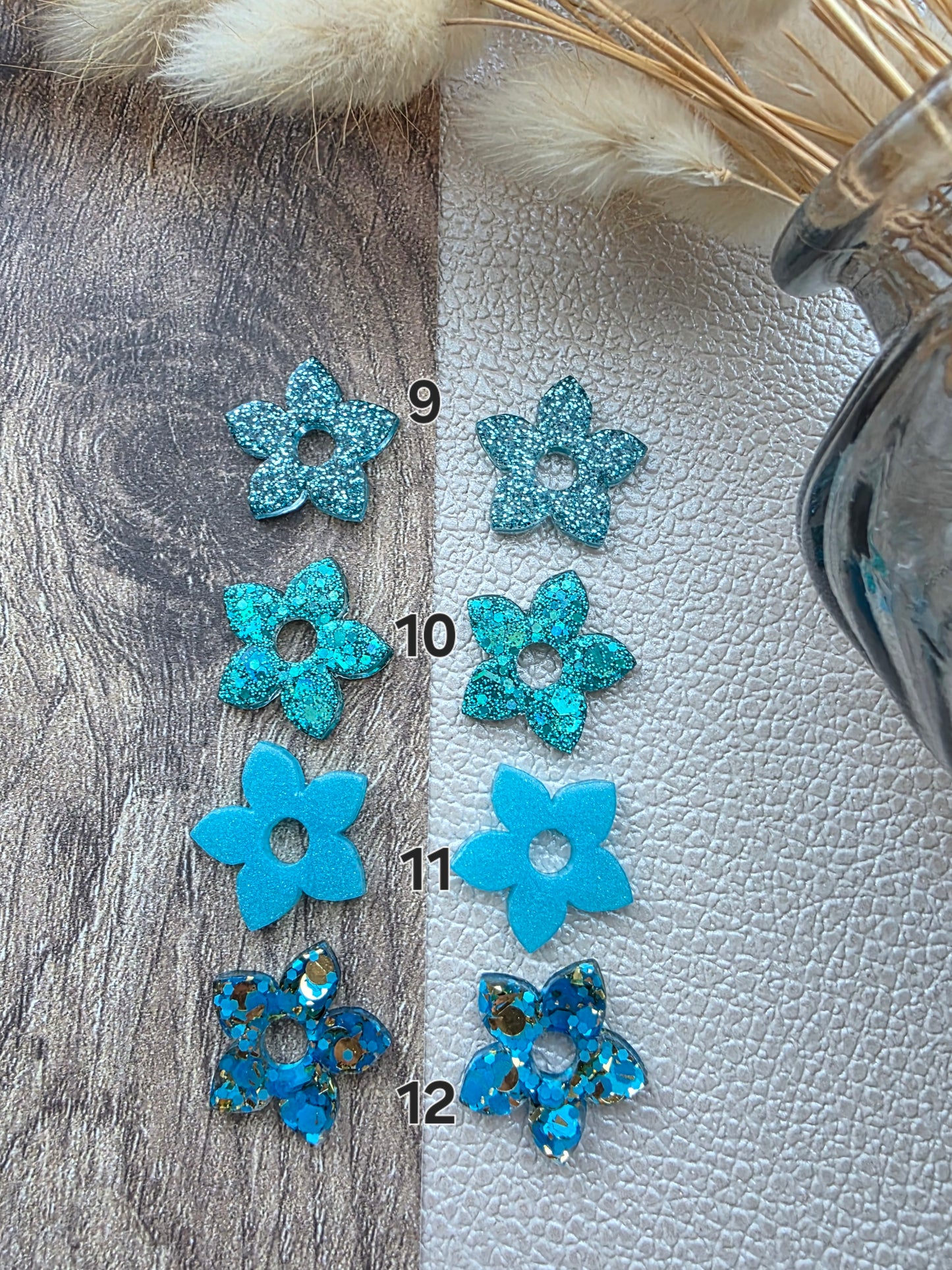 Les Fleurs de tiaré - Pampilles pour créoles interchangeables