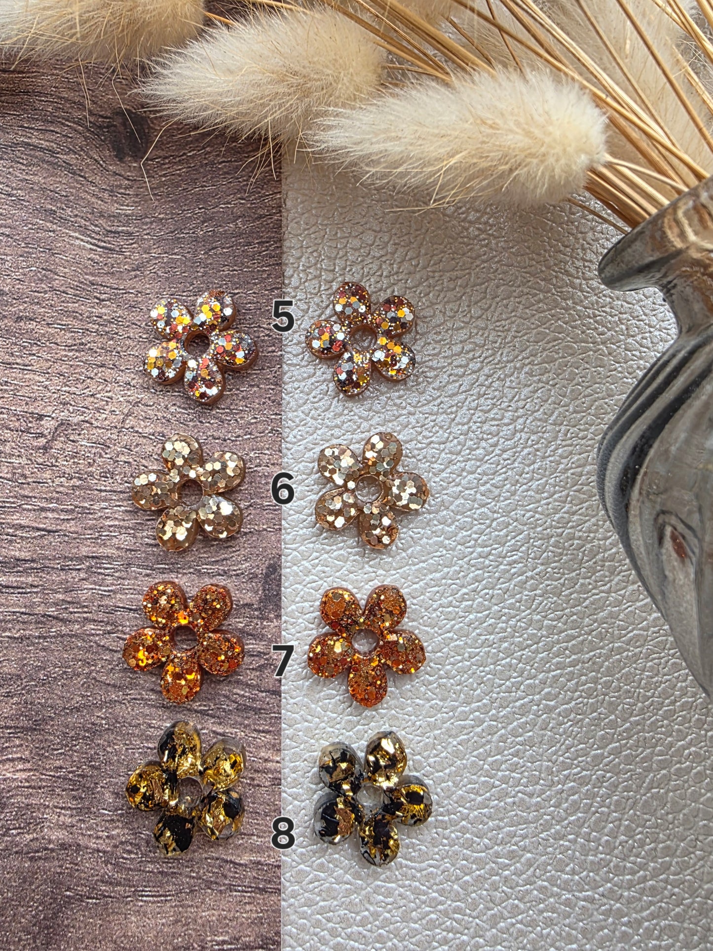 Les Fleurs - Pampilles pour créoles interchangeables