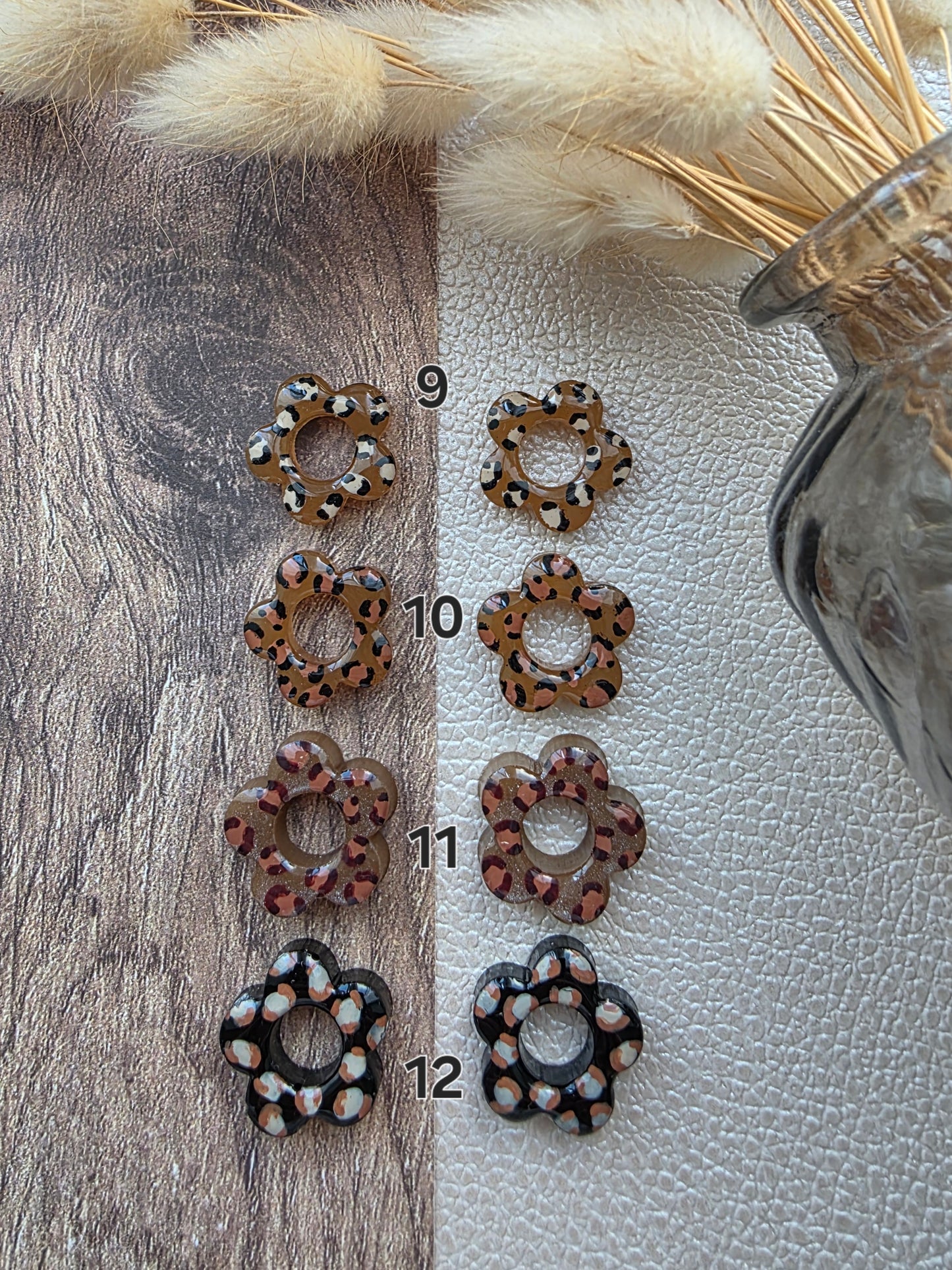 Les Léopards - Pampilles pour créoles interchangeables