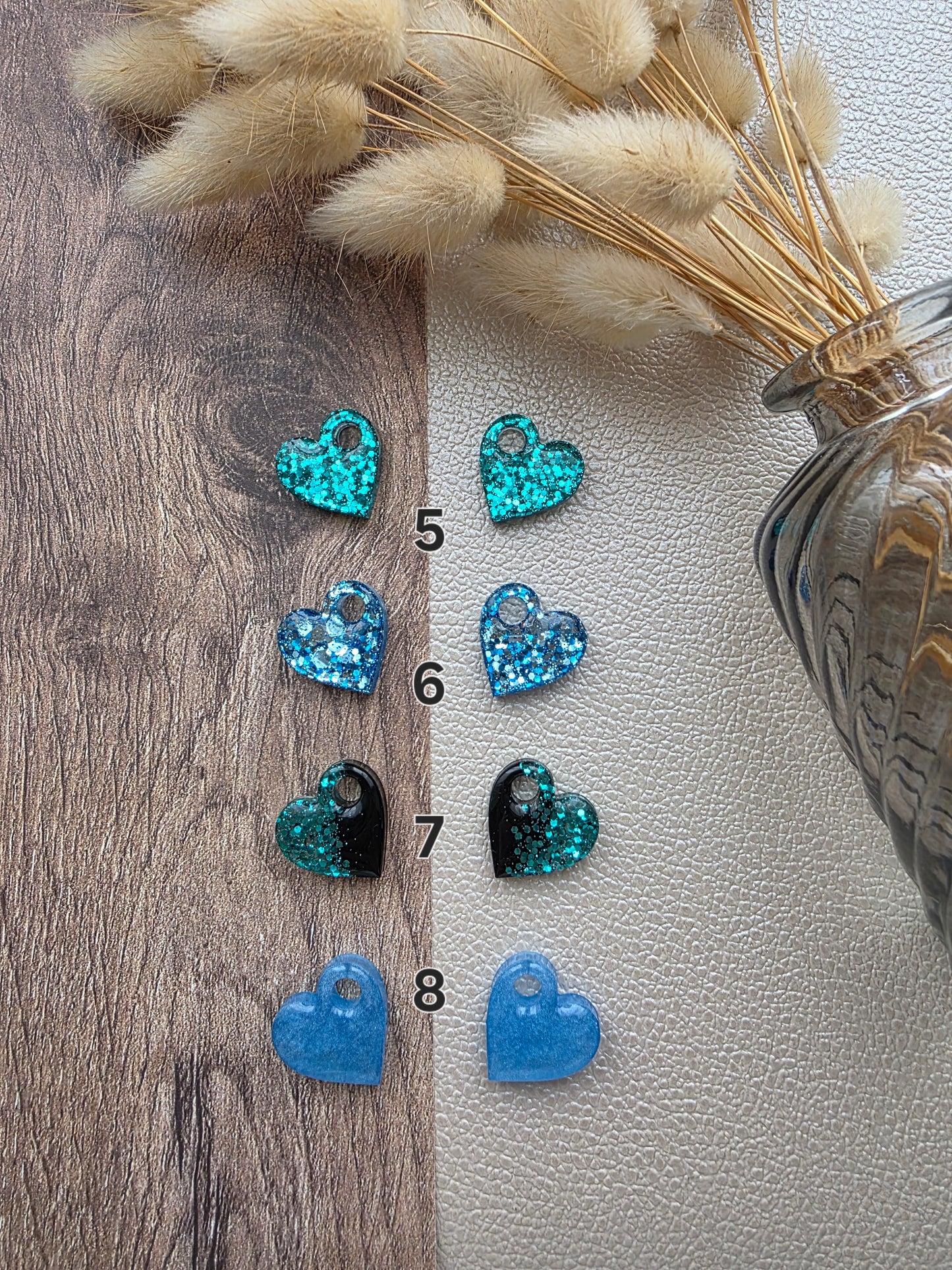 Les Coeurs - Pampilles pour créoles interchangeables