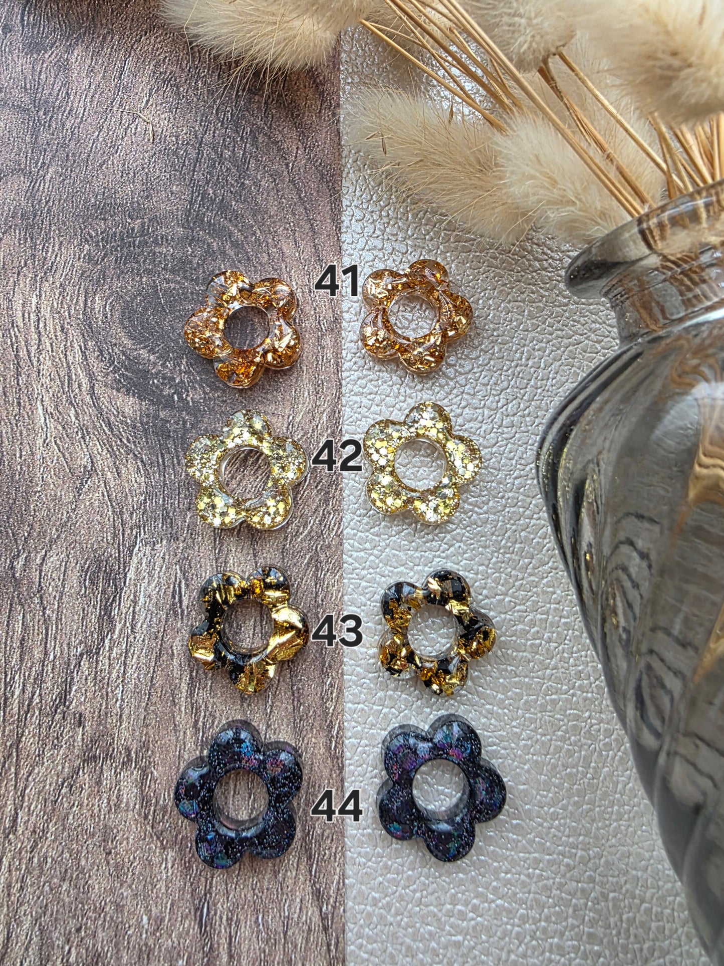 Les Fleurs - Pampilles pour créoles interchangeables