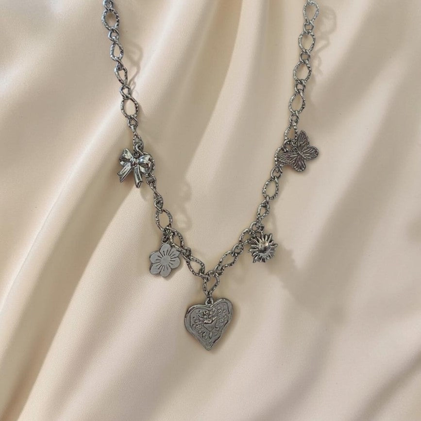 Collier argenté