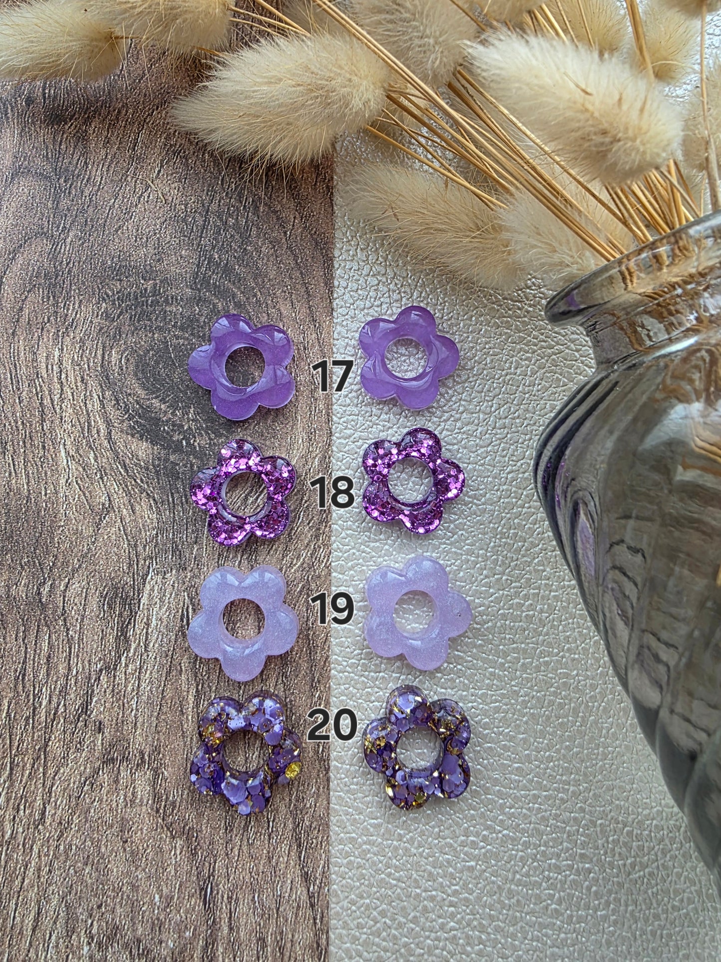 Les Fleurs - Pampilles pour créoles interchangeables