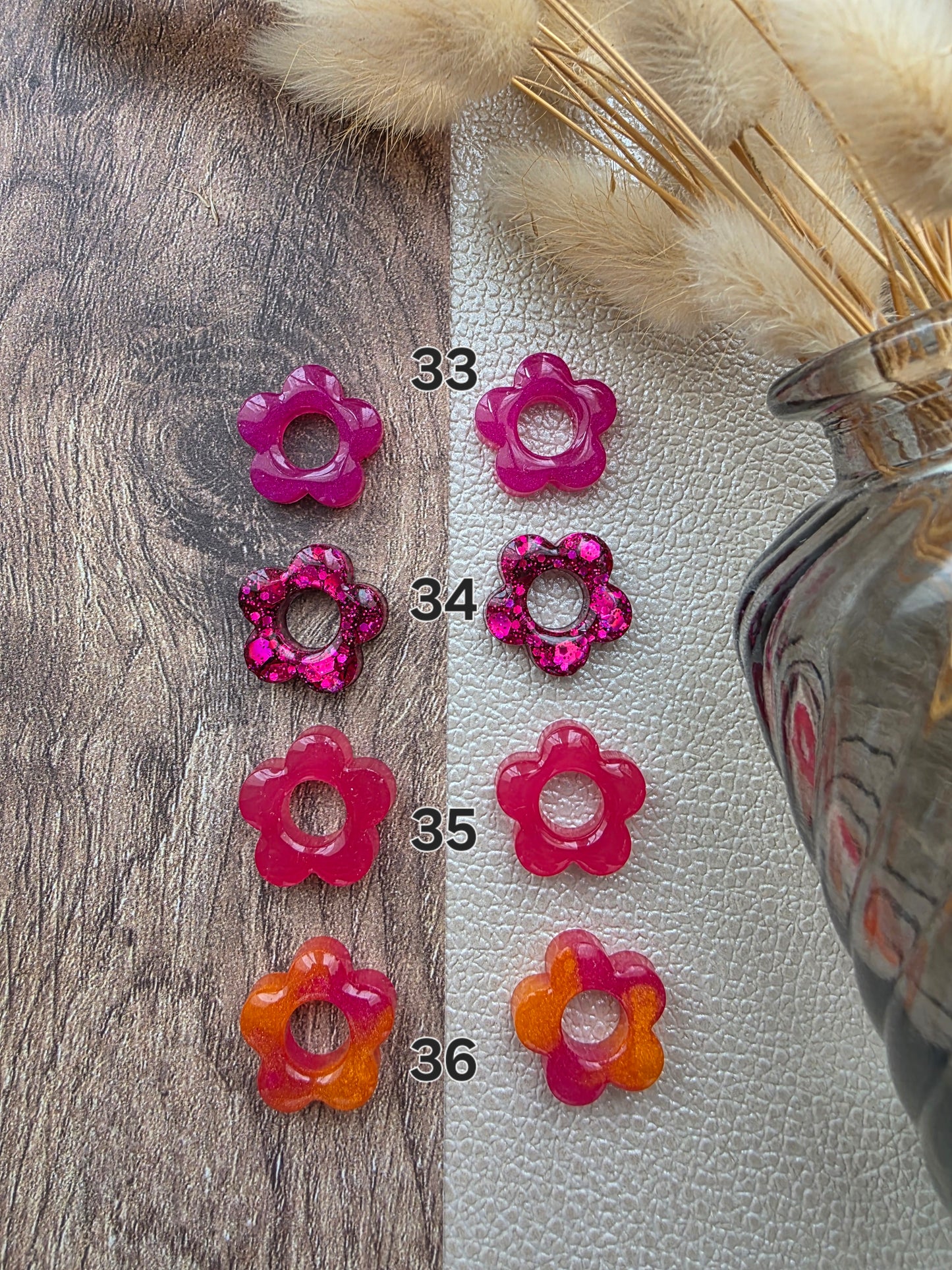 Les Fleurs - Pampilles pour créoles interchangeables