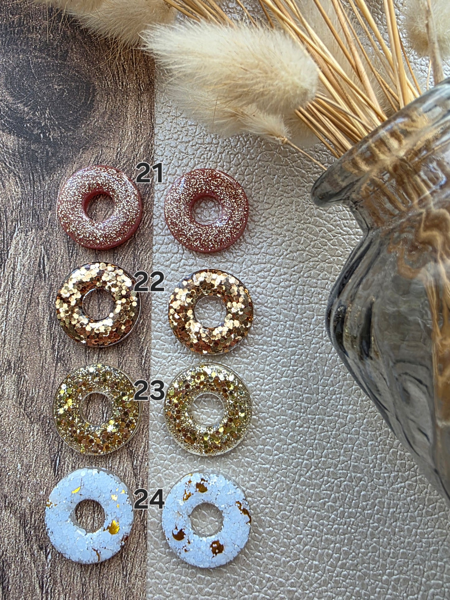 Les ronds - Pampilles pour créoles interchangeables