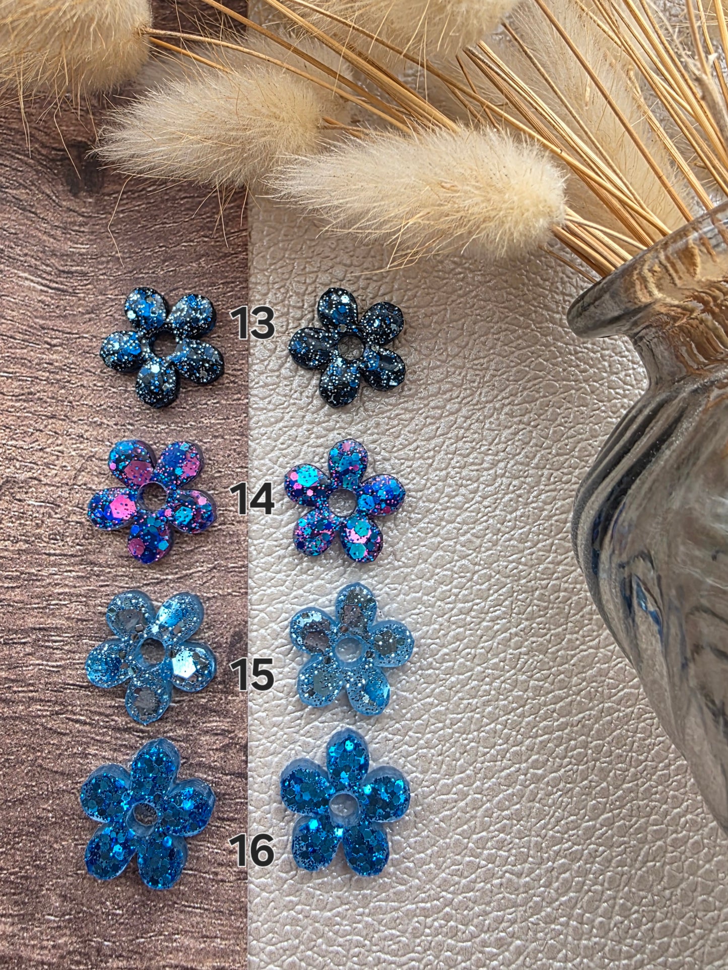 Les Fleurs - Pampilles pour créoles interchangeables