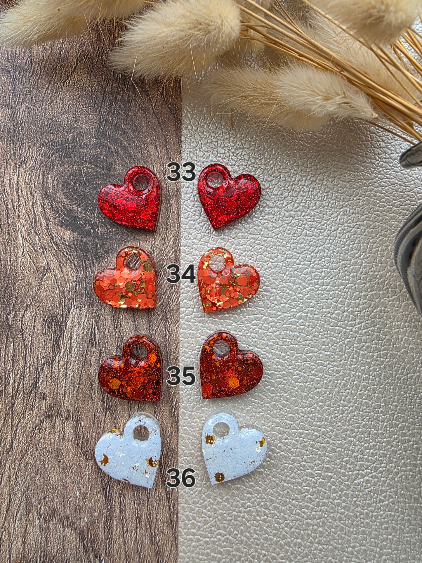 Les Coeurs - Pampilles pour créoles interchangeables