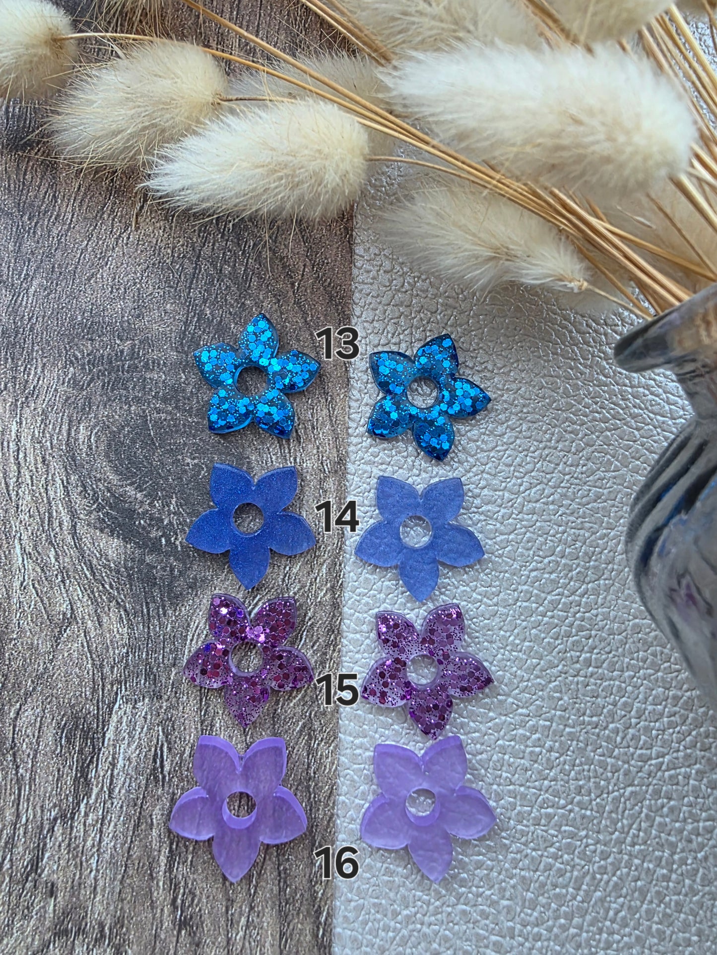 Les Fleurs de tiaré - Pampilles pour créoles interchangeables