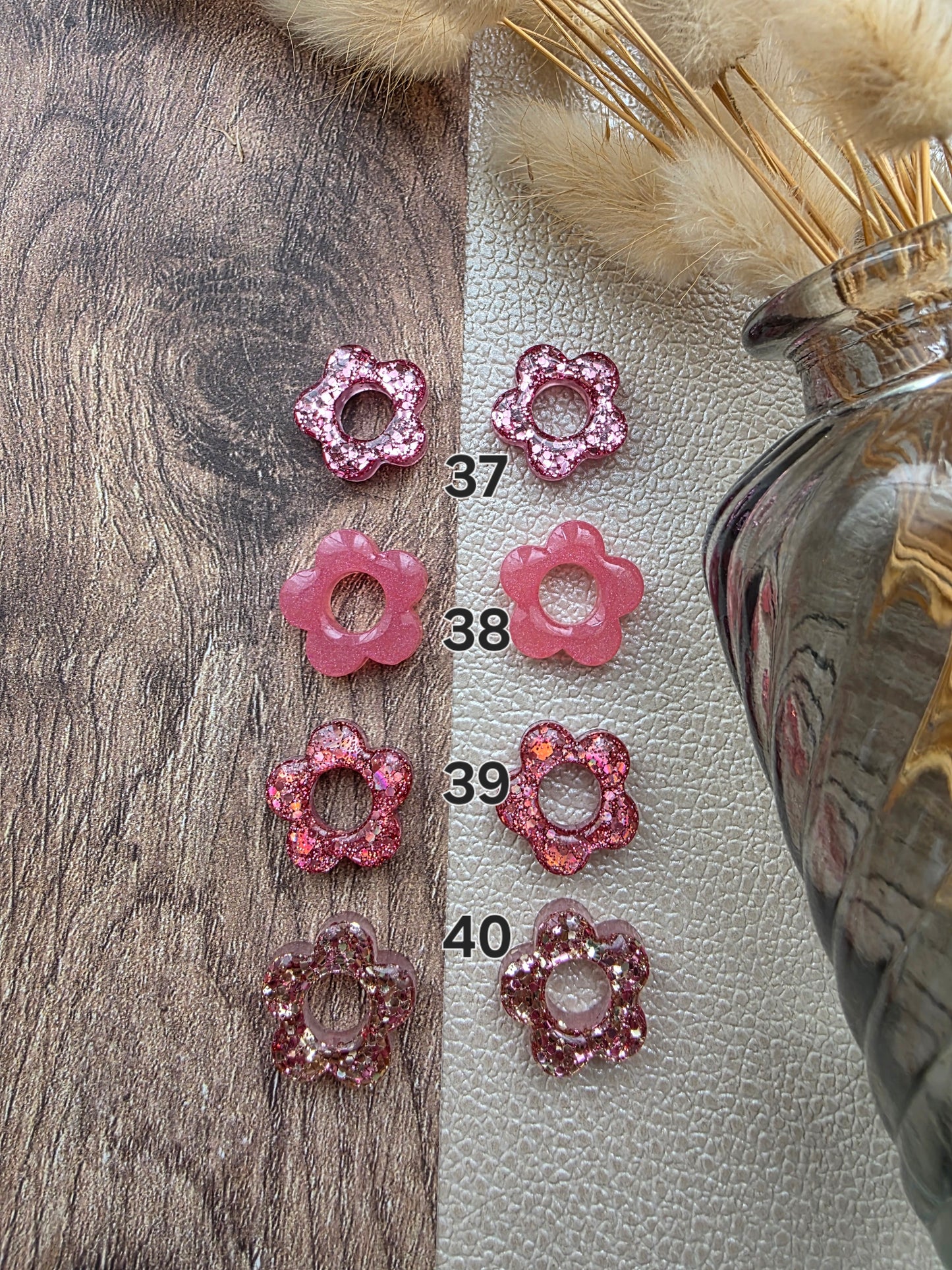 Les Fleurs - Pampilles pour créoles interchangeables