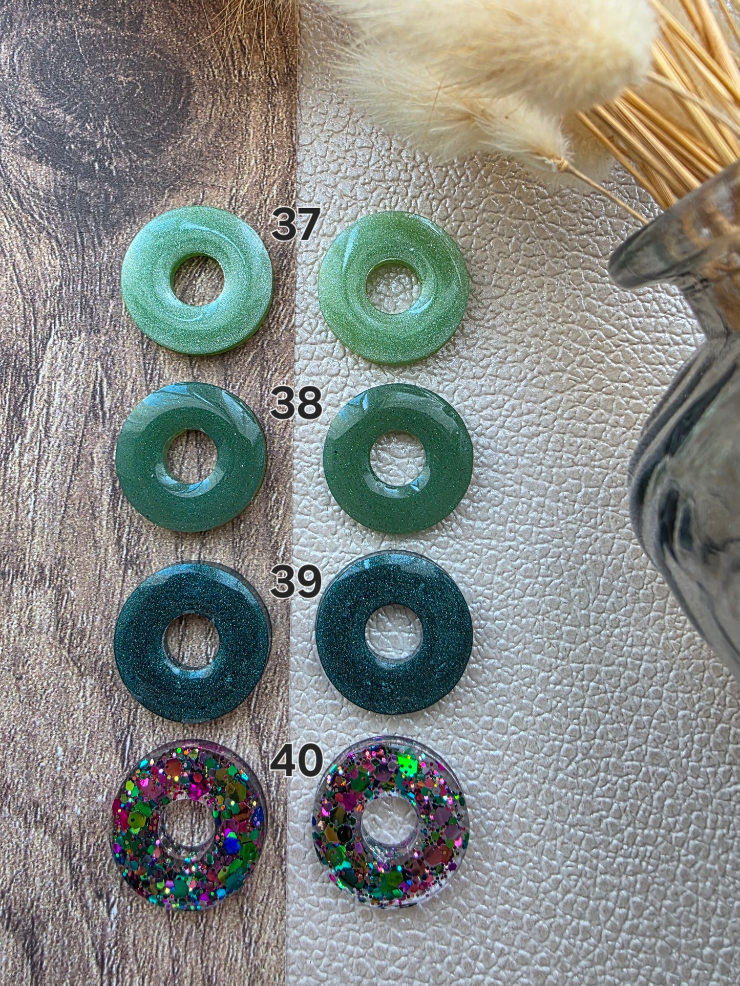 Les ronds - Pampilles pour créoles interchangeables