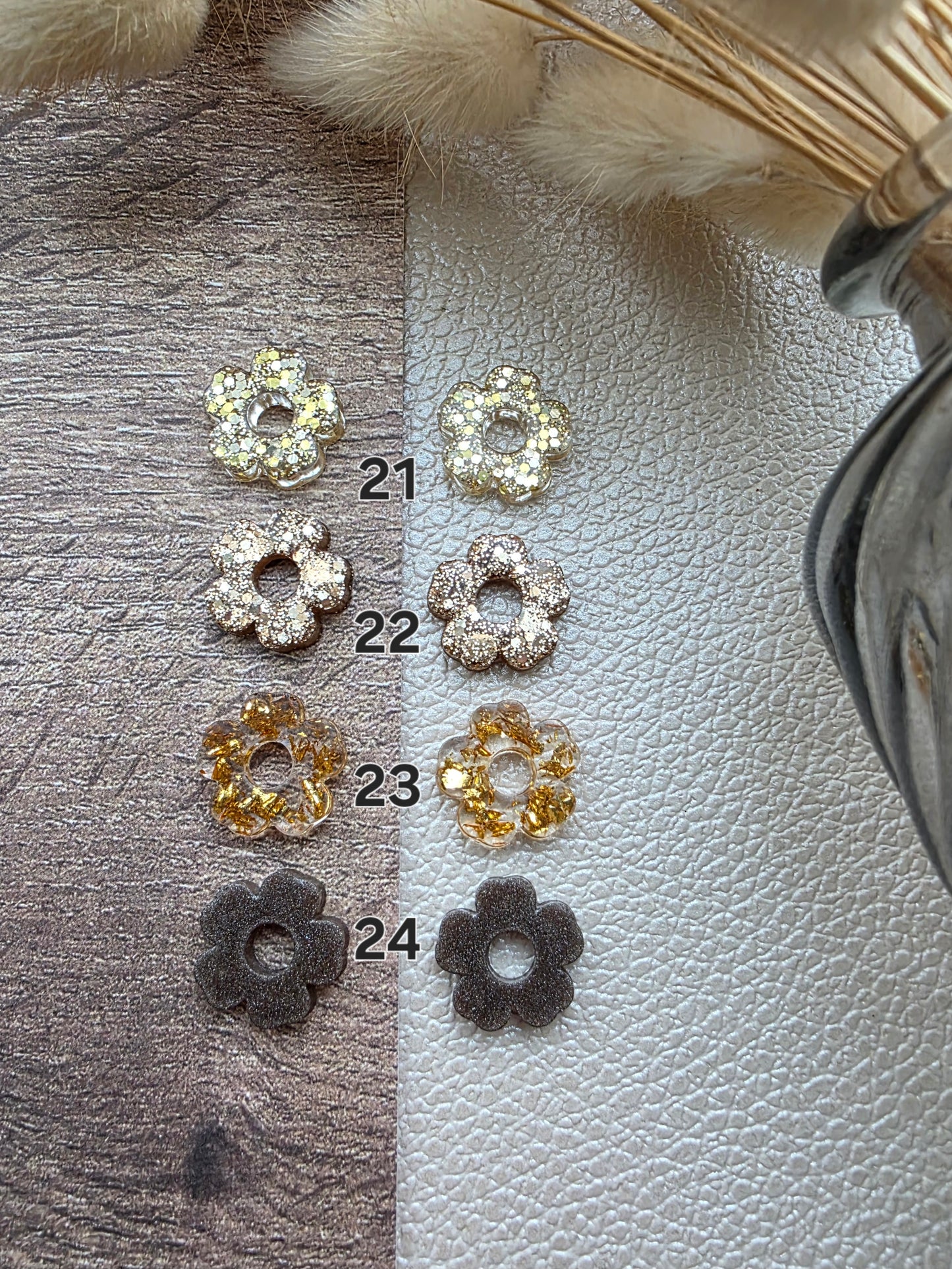 Les Fleurs de cerisier - Pampilles pour créoles interchangeables