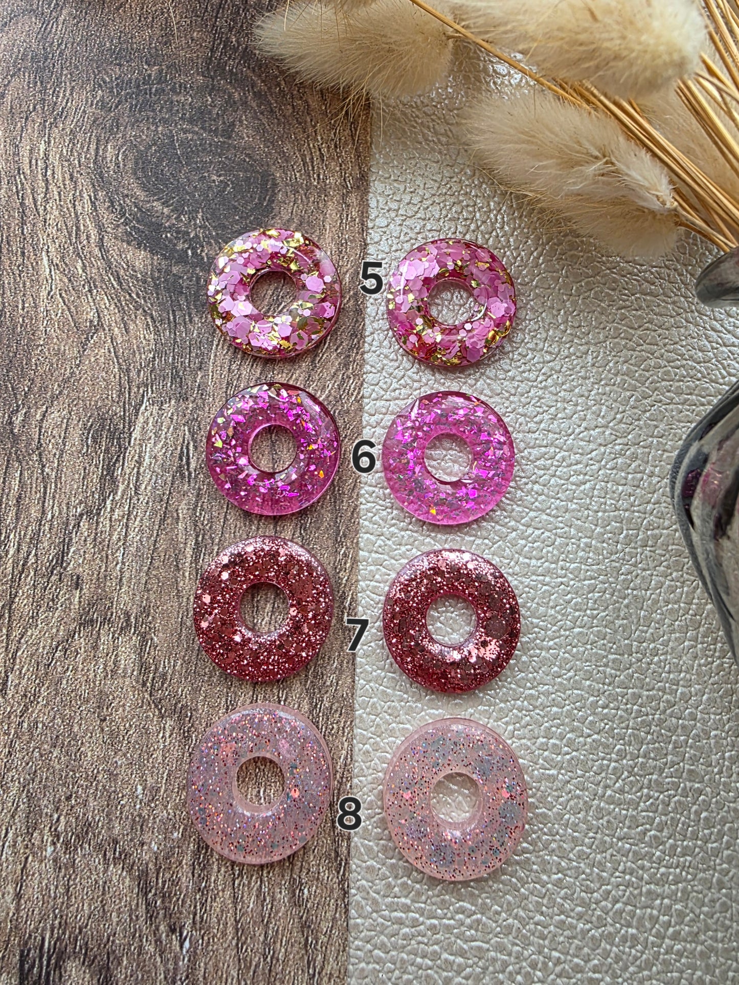 Les ronds - Pampilles pour créoles interchangeables