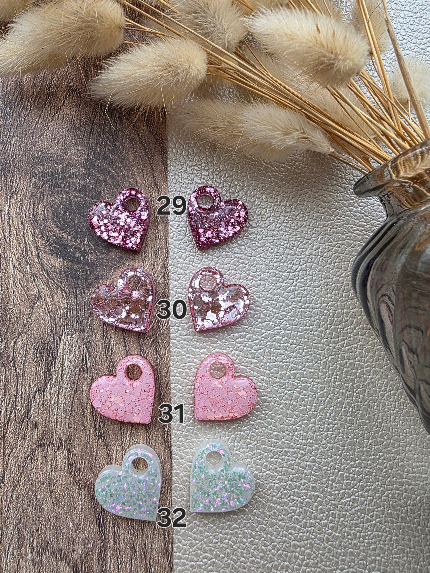 Les Coeurs - Pampilles pour créoles interchangeables