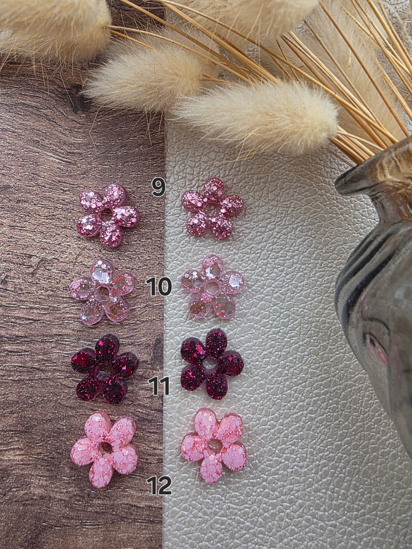 Les Fleurs - Pampilles pour créoles interchangeables