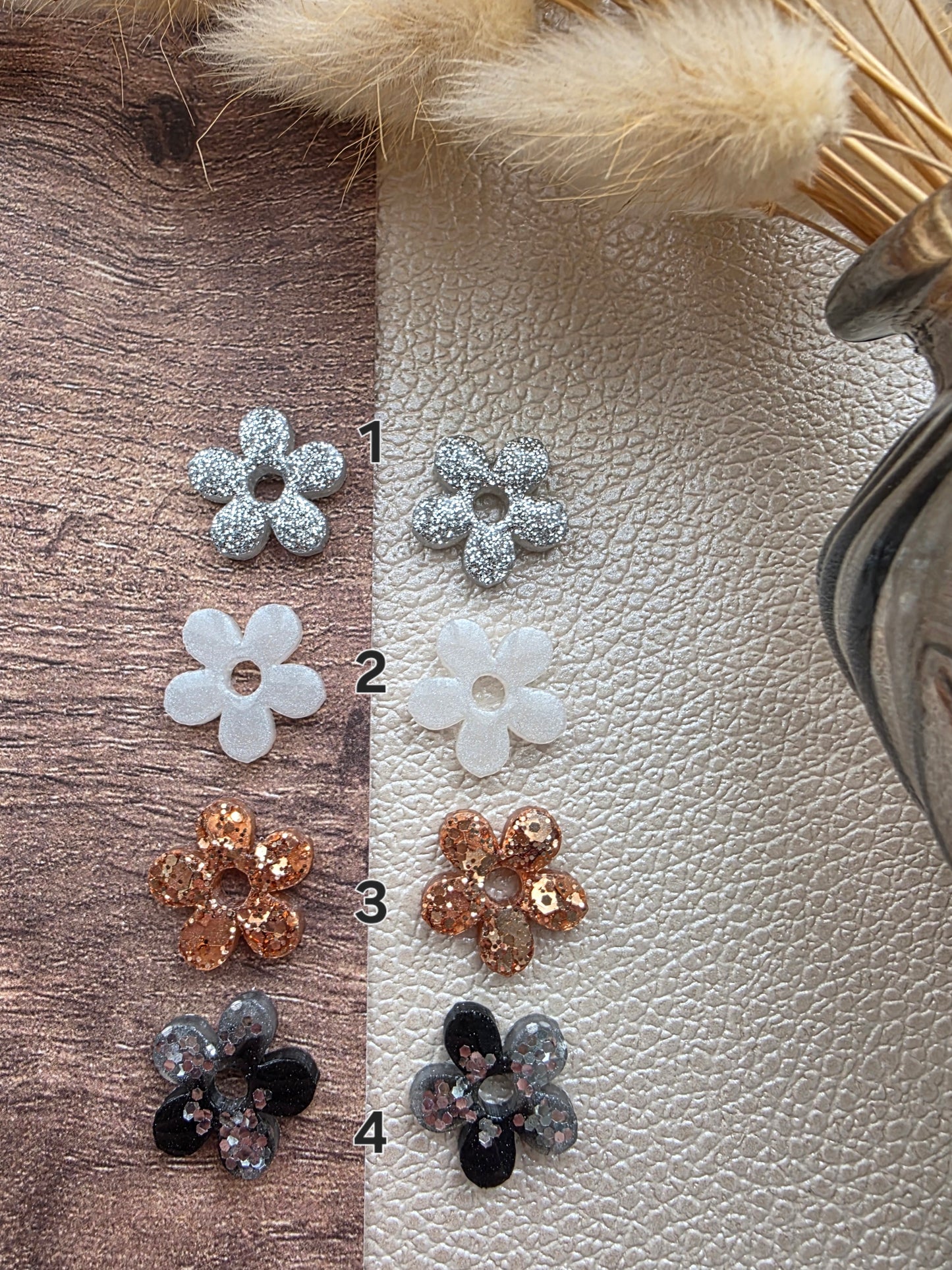 Les Fleurs - Pampilles pour créoles interchangeables