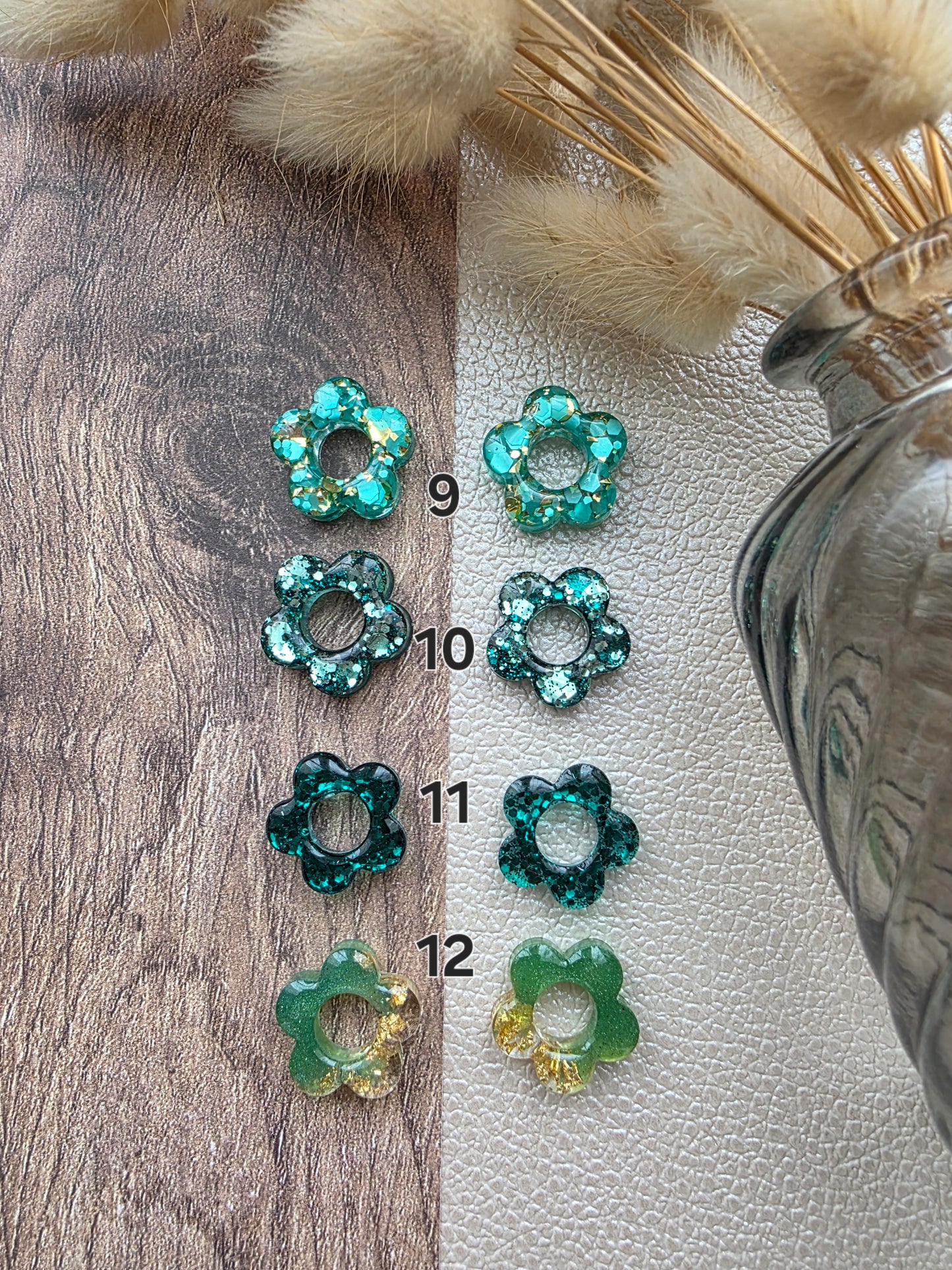 Les Fleurs - Pampilles pour créoles interchangeables