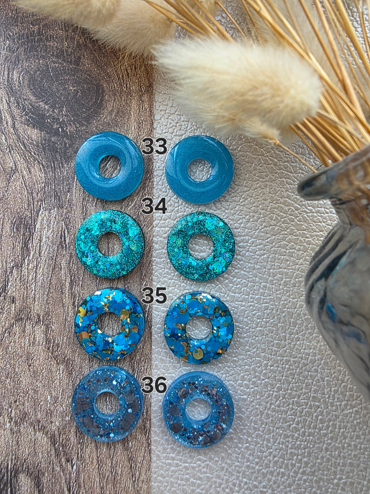 Les ronds - Pampilles pour créoles interchangeables