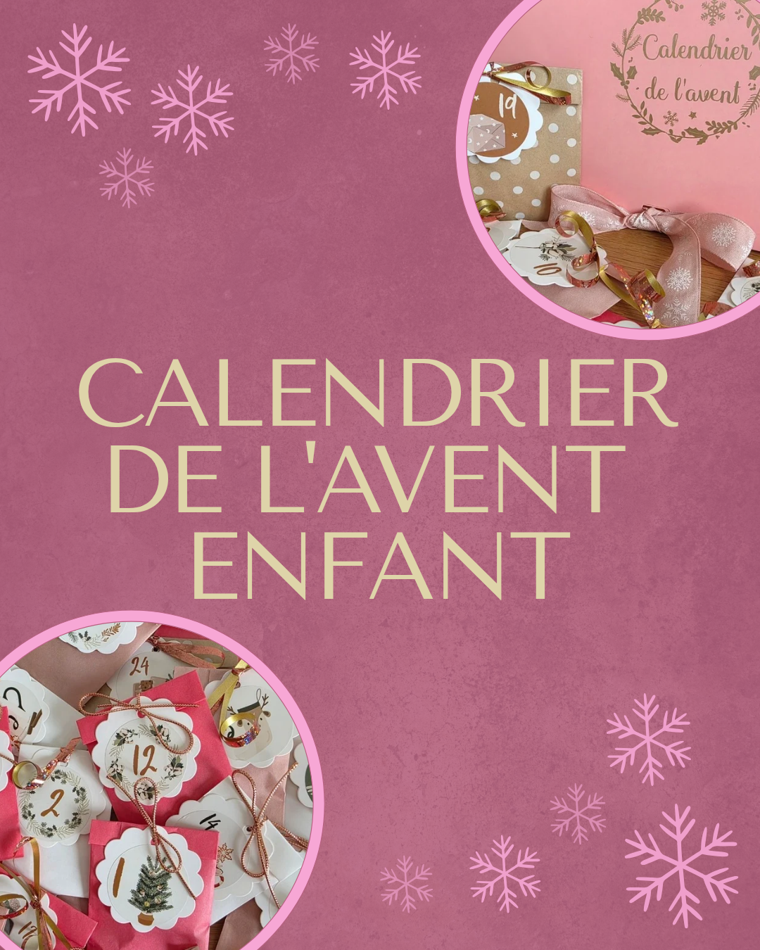 Calendrier de l'avent - ENFANT