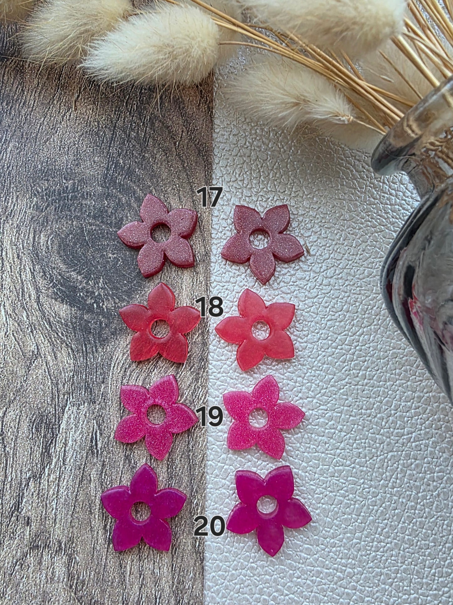 Les Fleurs de tiaré - Pampilles pour créoles interchangeables