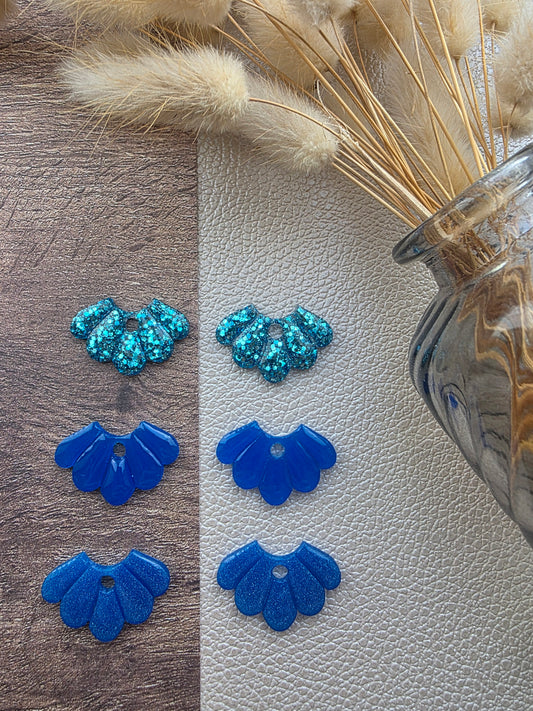 Les pétales - Pampilles pour créoles interchangeables