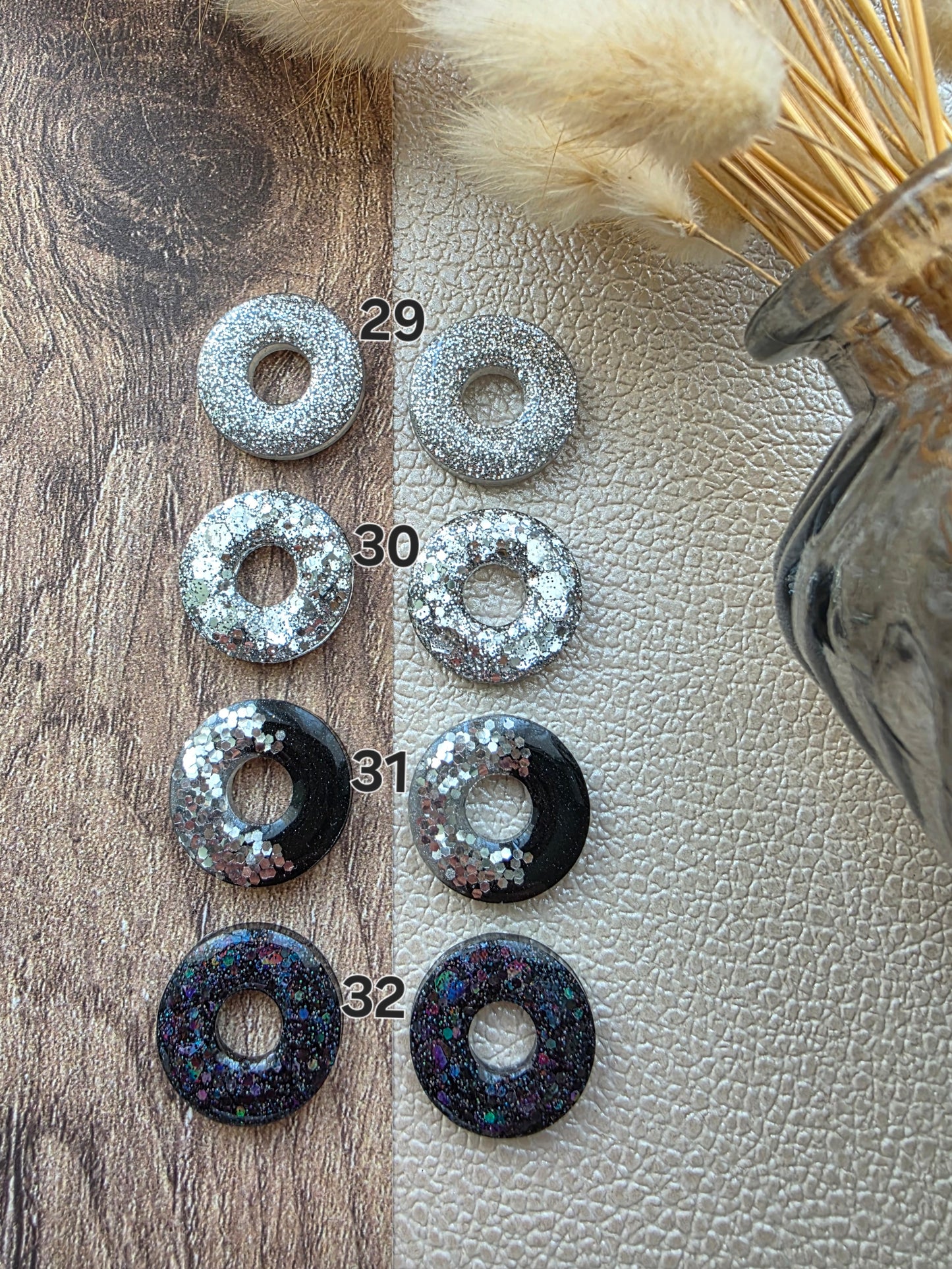 Les ronds - Pampilles pour créoles interchangeables